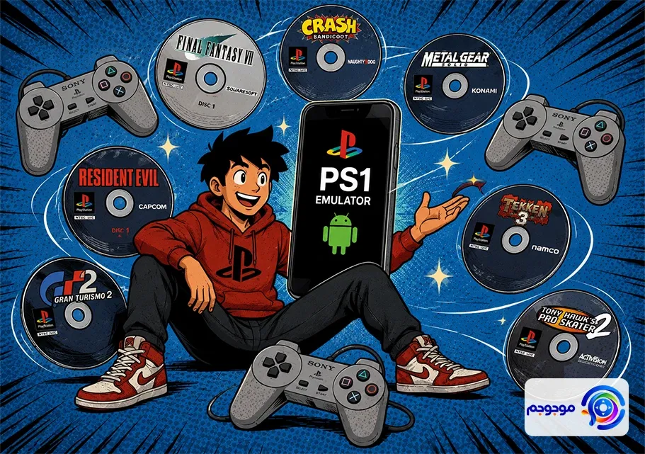بهترین شبیه_ساز PS1 اندروید