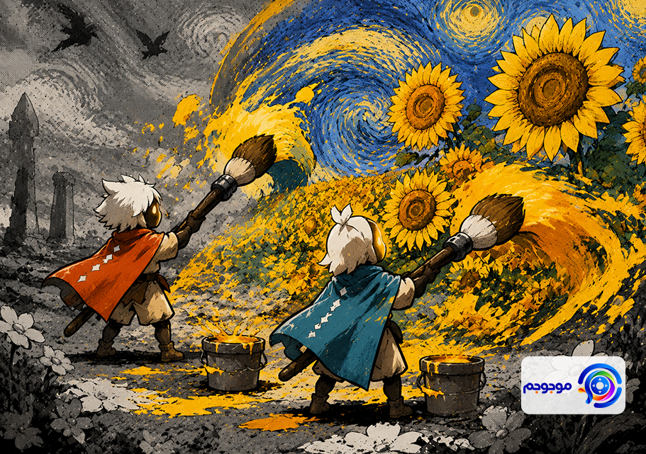 Van Gogh بازی Sky سفری رویایی به دل هنر