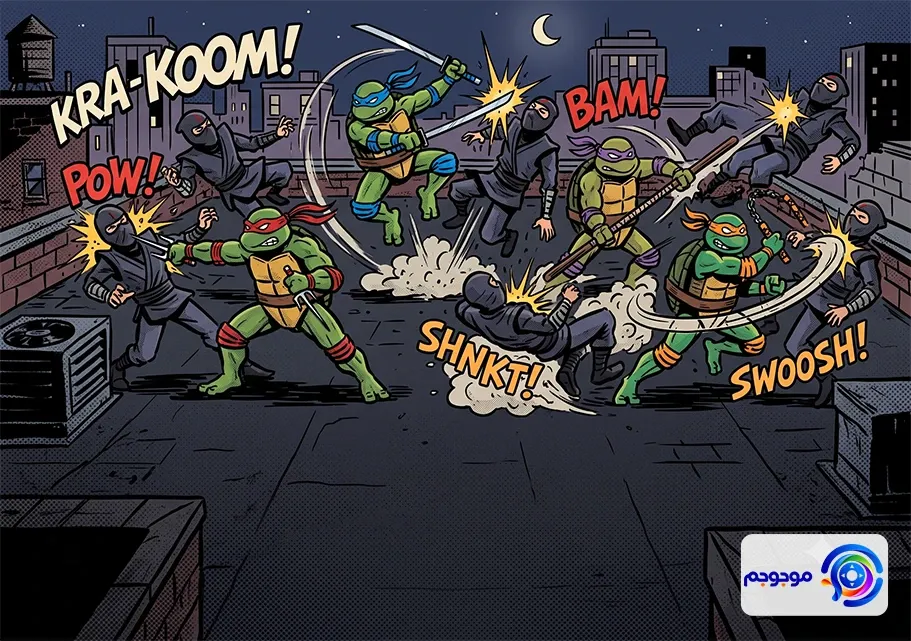 بازی رایگان TMNT! Shredder's Revenge