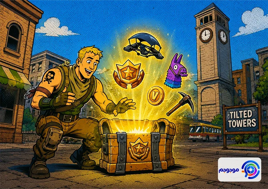 آپدیت سیمپسونز فورتنایت