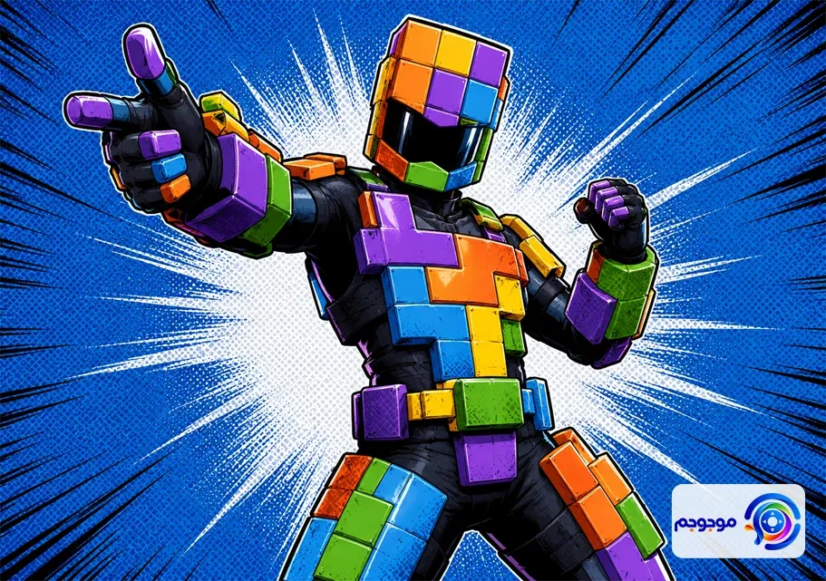 همکاری Tetris فورتنایت و ورود بلوک